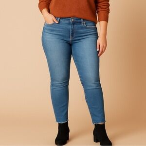 Hudson Jeans Women's ‘Ankle Krista Super Skinny’ in Light Blue Size 29